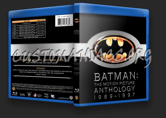Batman Anthology blu-ray cover
