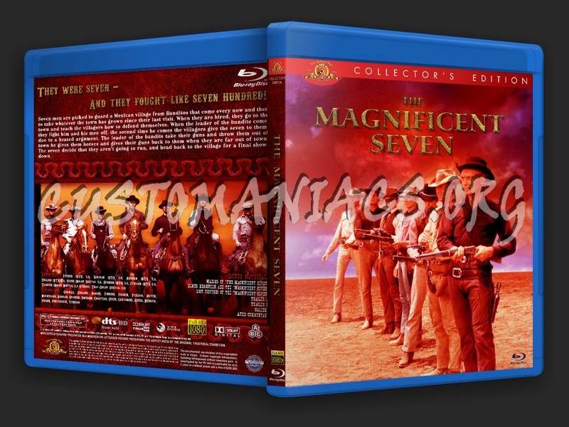 The Magnificent Seven blu-ray cover