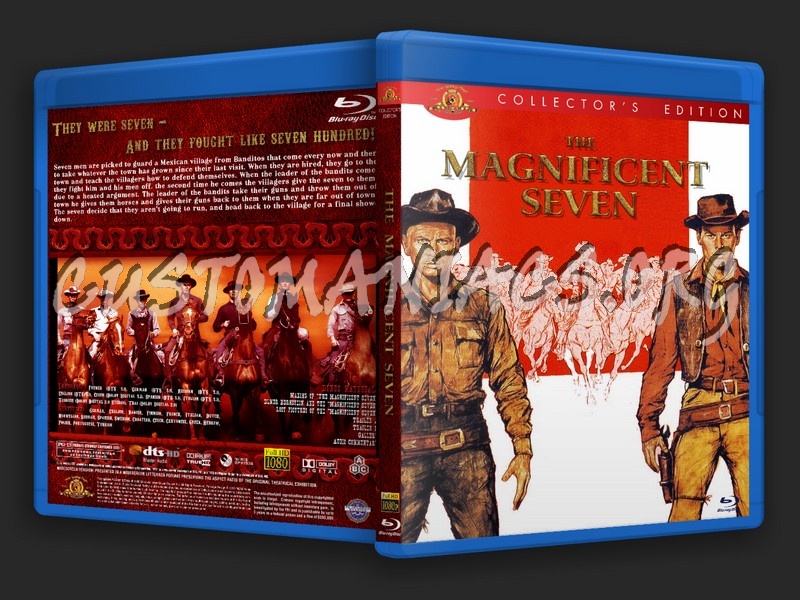 The Magnificent Seven blu-ray cover