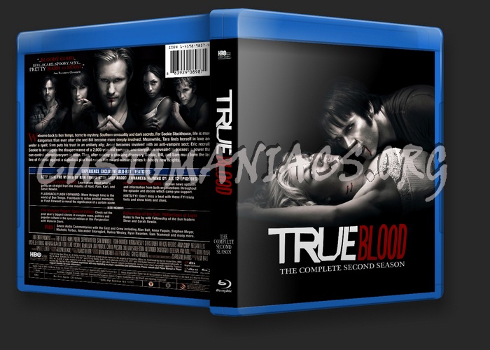 True Blood Season 2 blu-ray cover