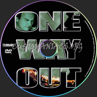 One Way Out dvd label