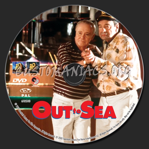 Out to Sea dvd label