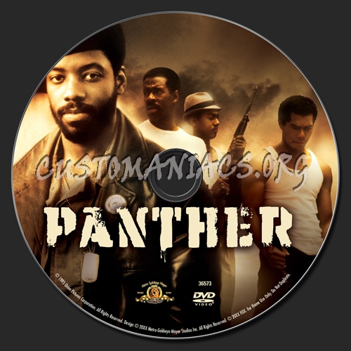 Panther dvd label