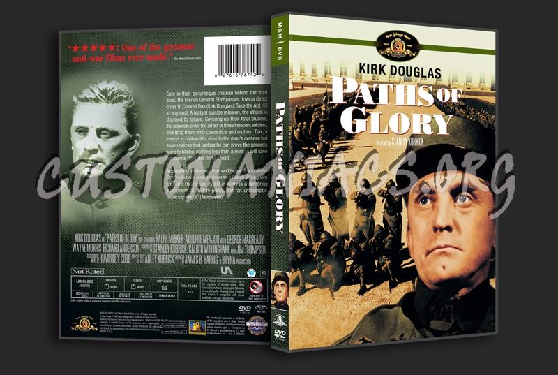 Paths of Glory dvd cover