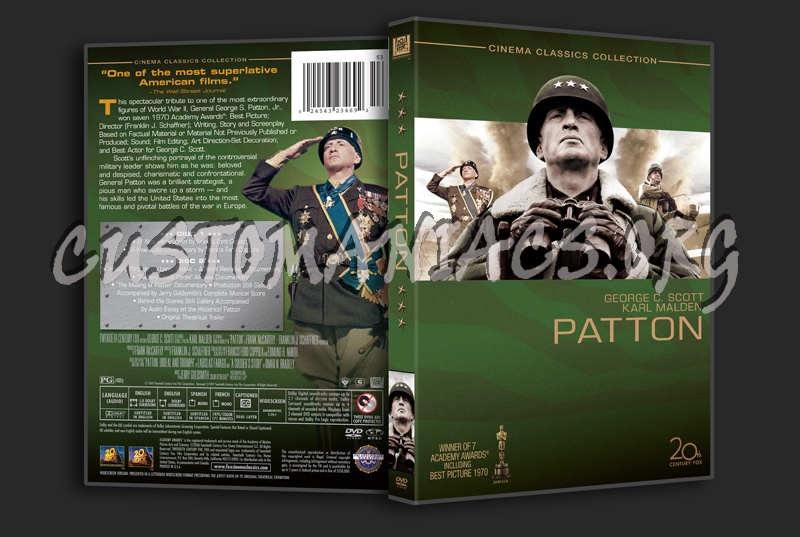 Patton dvd cover
