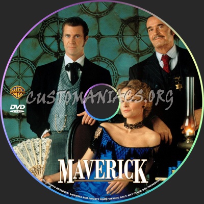 Maverick dvd label