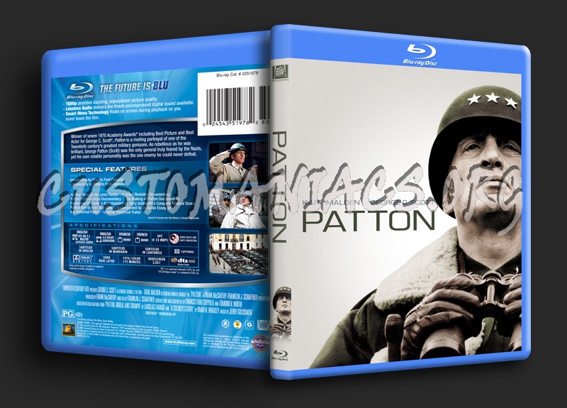 Patton blu-ray cover