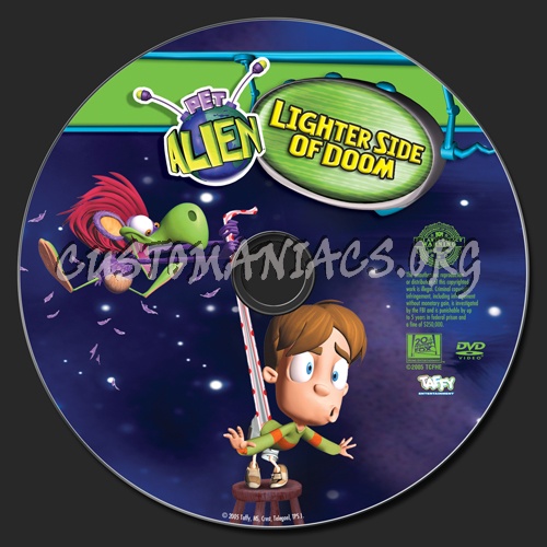 Pet Alien Lighter Side of Doom dvd label