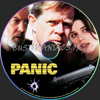 Panic dvd label