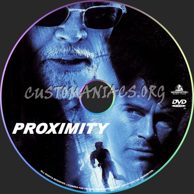 Proximity dvd label