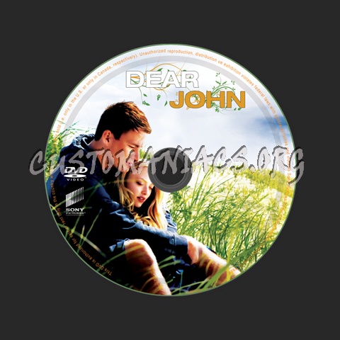 Dear John dvd label