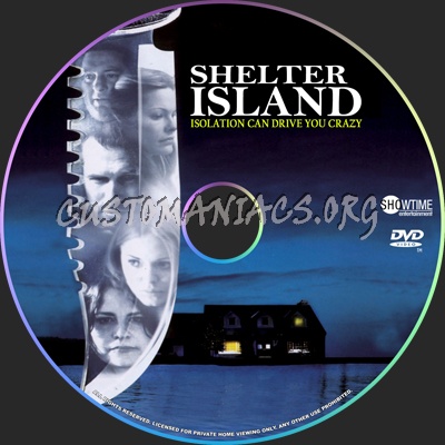 Shelter Island dvd label