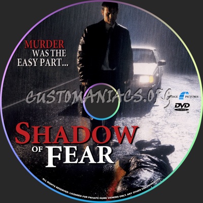 Shadow of Fear dvd label