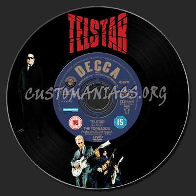 Telstar dvd label