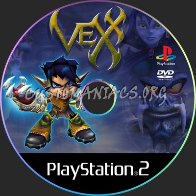 Vexx dvd label