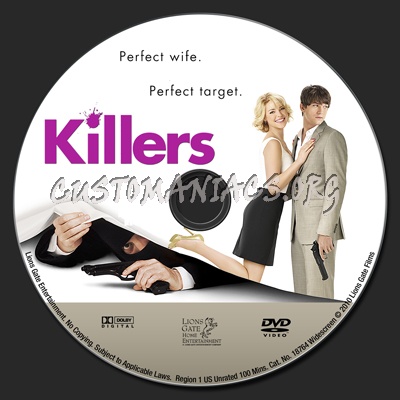 Killers dvd label