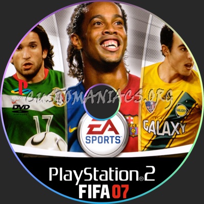 Fifa '07 dvd label