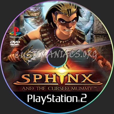 Sphinx And The Cursed Mummy dvd label