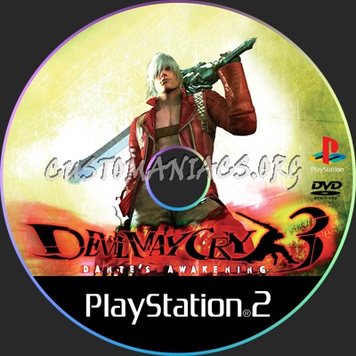Devil May Cry dvd label