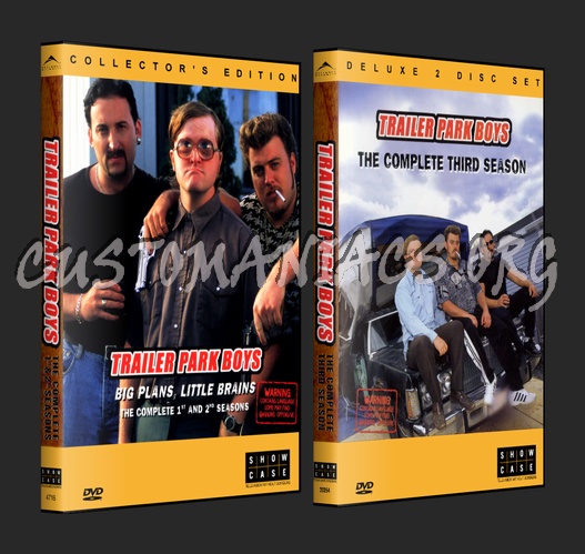 Trailer Park Boys - Seasons 1, 2 and 3 dvd cover - DVD Covers & Labels ...