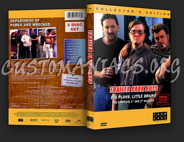 Trailer Park Boys - Seasons 1, 2 and 3 dvd cover