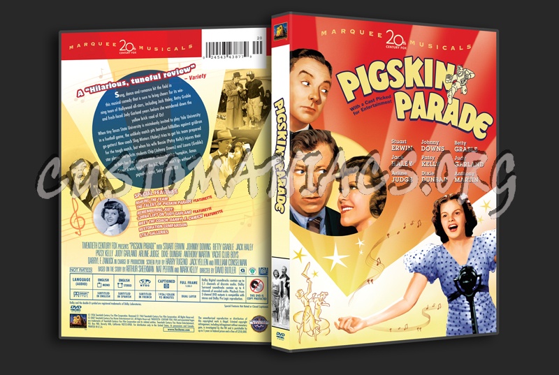 Pigskin Parade dvd cover