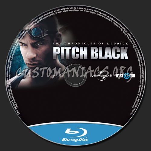 Pitch Black blu-ray label