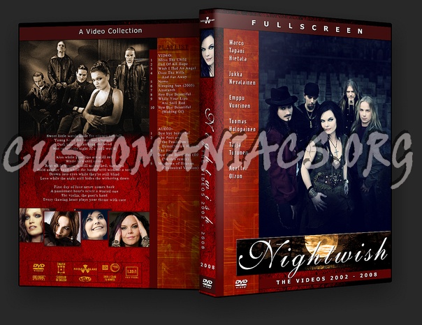 Nightwish - The Videos dvd cover
