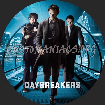 Daybreakers dvd label