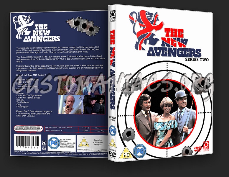 The New Avengers dvd cover