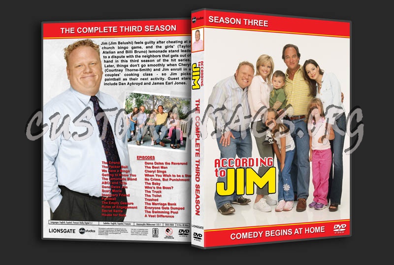 According to Jim - Seasons 1-8 dvd cover