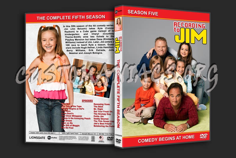 According to Jim - Seasons 1-8 dvd cover