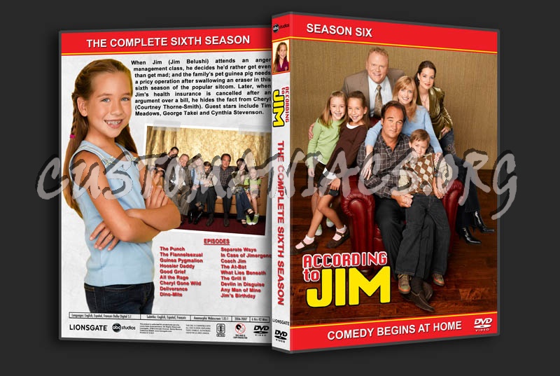 According to Jim - Seasons 1-8 dvd cover