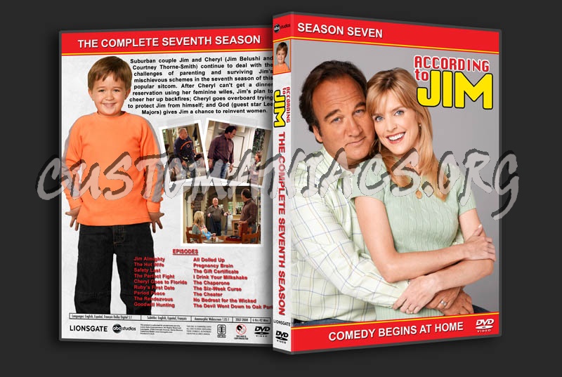 According to Jim - Seasons 1-8 dvd cover