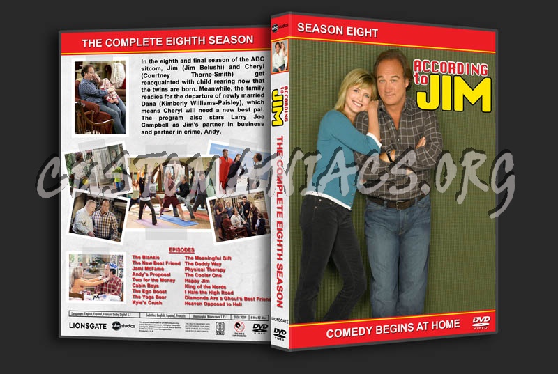 According to Jim - Seasons 1-8 dvd cover