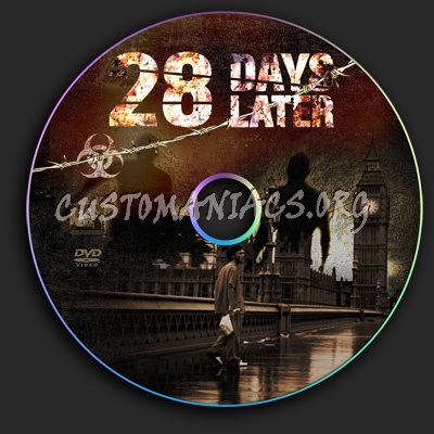 28 Days Later dvd label