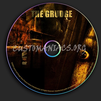 The Grudge dvd label