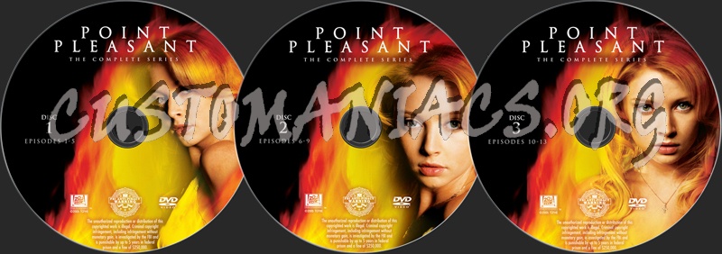 Point Pleasant the Complete Series dvd label