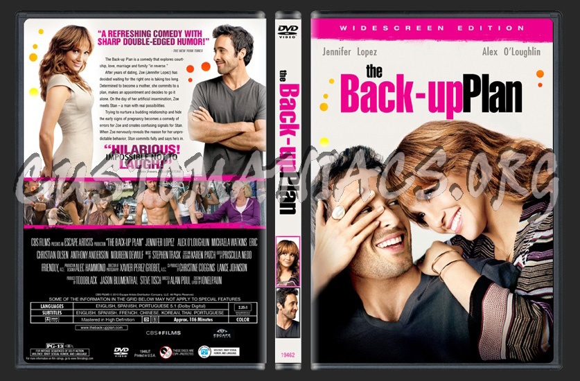 The Back-Up Plan dvd cover