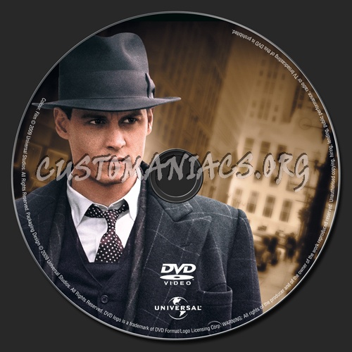 Public Enemies dvd label