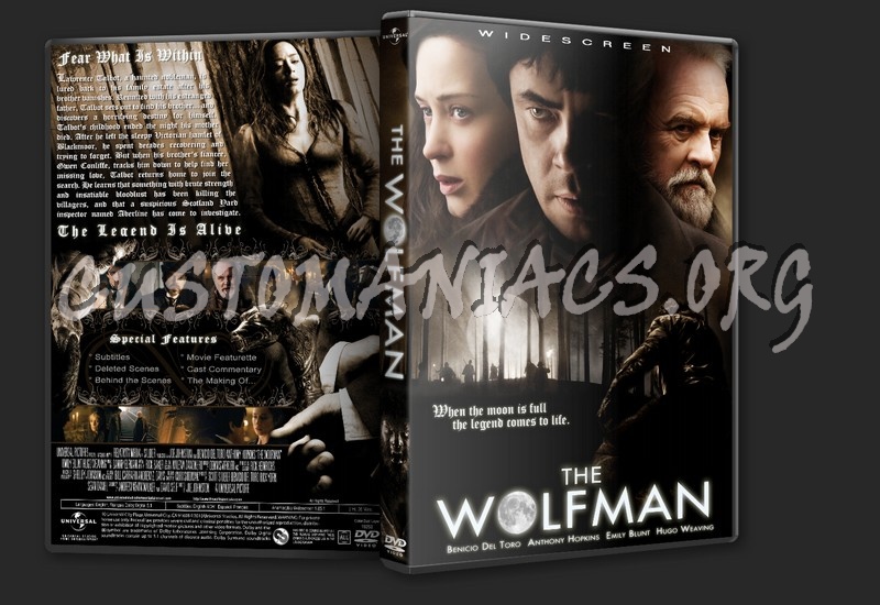 The Wolfman dvd cover