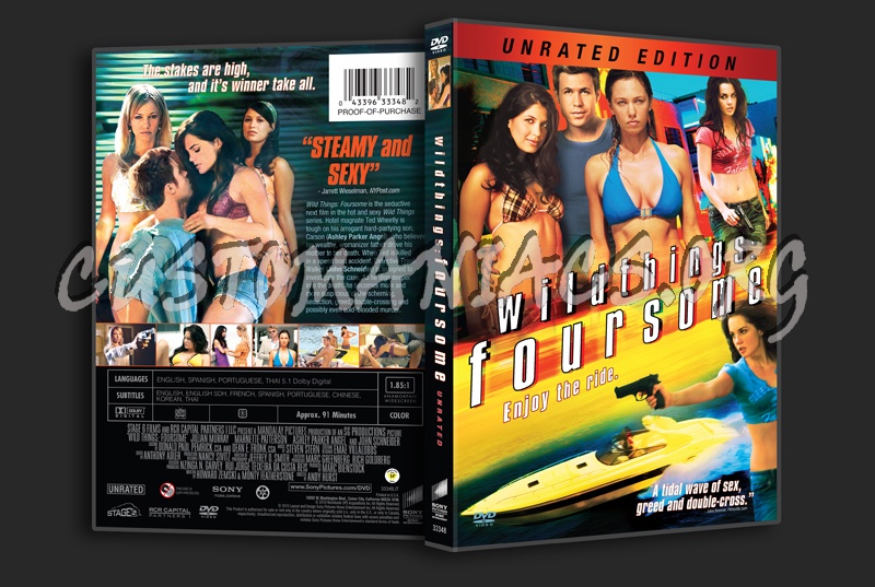 Wild Things: Foursome dvd cover