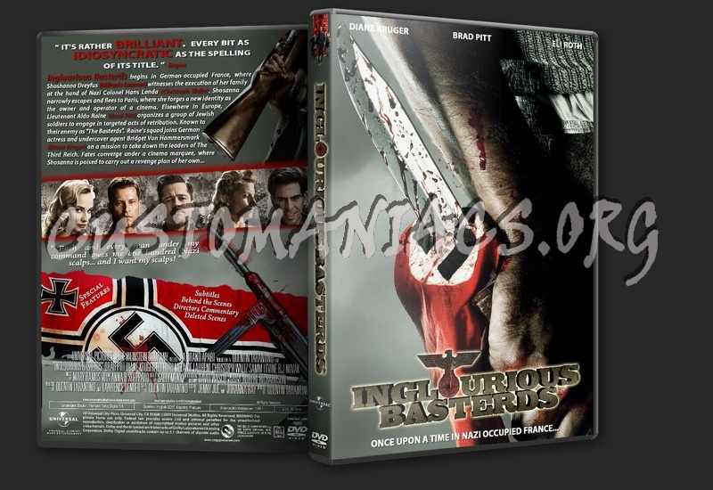 Inglourious Basterds dvd cover