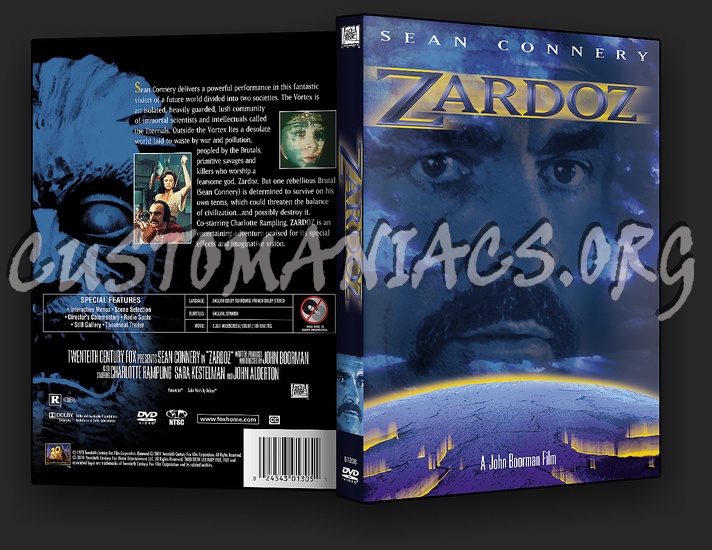 Zardoz dvd cover