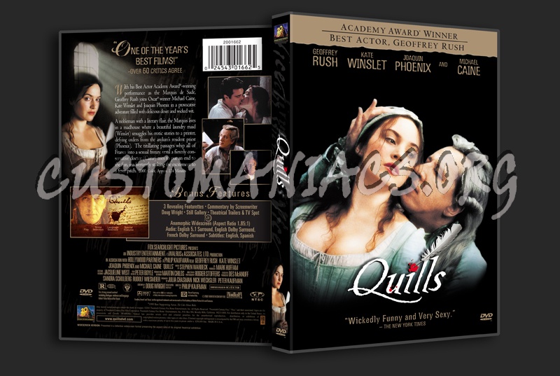 Quills dvd cover