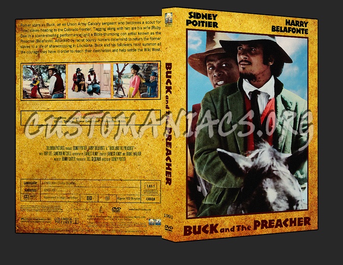 Western Collection - Buck and the Preacher 1991 dvd cover