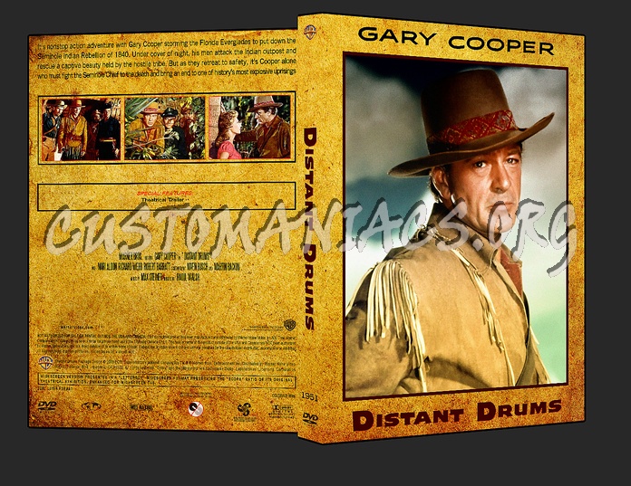 Western Collection - Distant Drums 1951 dvd cover