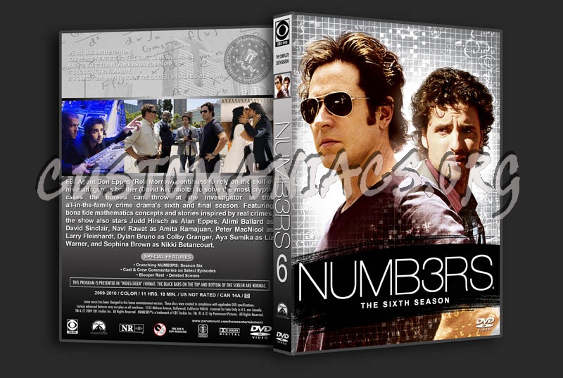 Numb3rs - Season 6 dvd cover