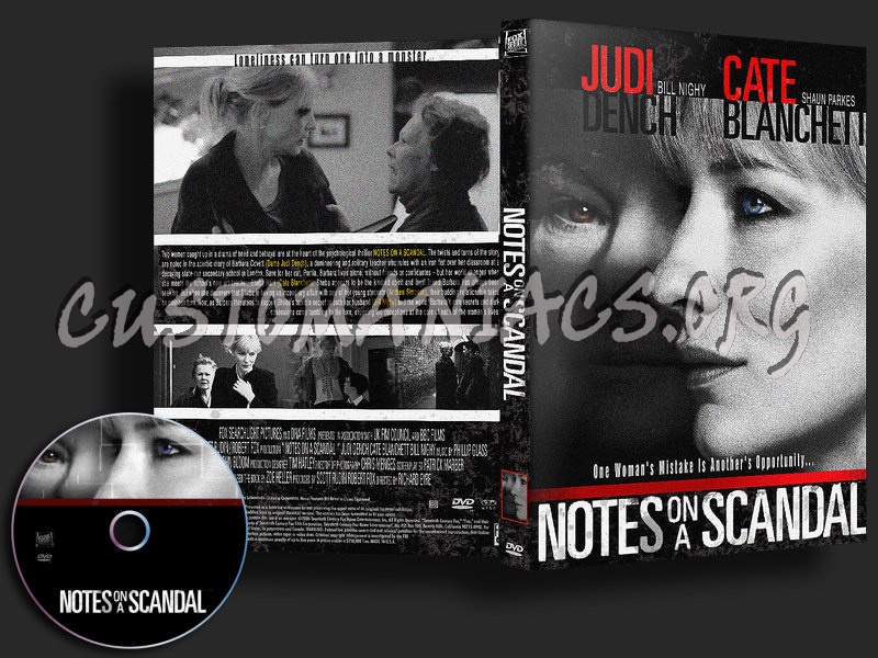 Notes On A Scandal dvd cover