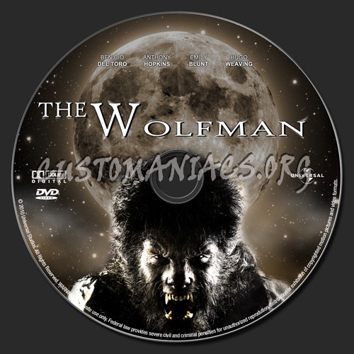 Wolfman dvd label